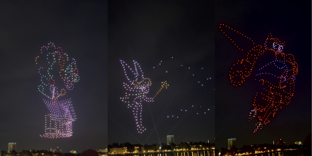 kw26- disney springs drone show