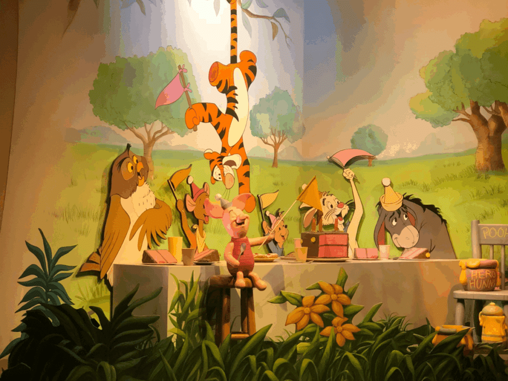The Many Adventures of Winnie the Pooh, magic kingdom
